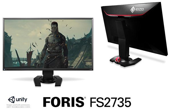 EIZO FORIS FS2735 s konfigurovatelným FreeSync