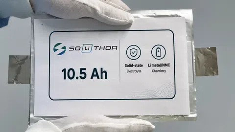 Evropský SOLiTHOR představuje solid-state akumulátory se 465 Wh/kg
