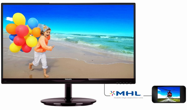 Philips 234E5QHAB: MHL do práce i domů