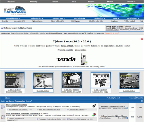 Týdenní šance s Tendou (14. - 20.6.)