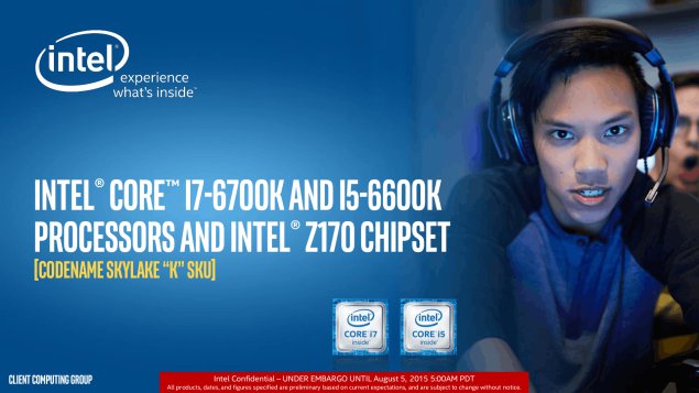 Skylake je tu, Intel představil nové Core i7 a i5