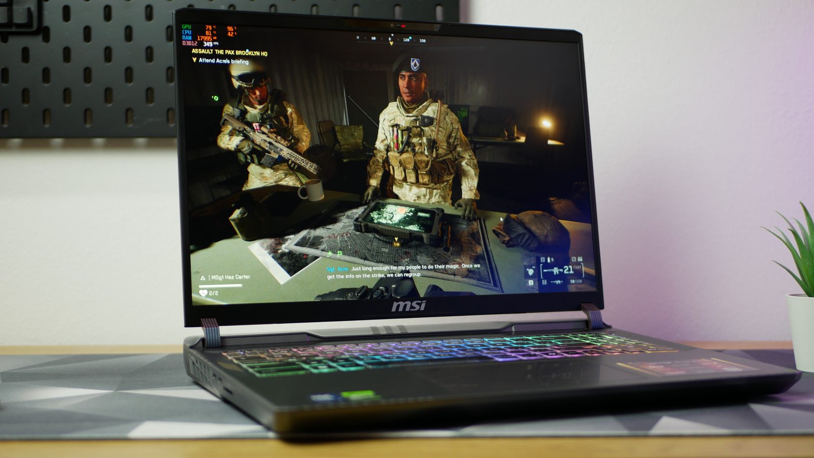 Jak si vedou GeForce RTX 5060 a RTX 5070 Ti v MSI noteboocích?