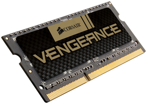 Corsair ohlásil výkonné paměti Vengeance pro notebooky