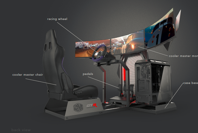 Cooler Master GTA-F: pro milovníky simulátorů