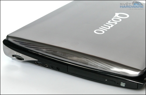 Test herních notebooků: Toshiba Qosmio F50