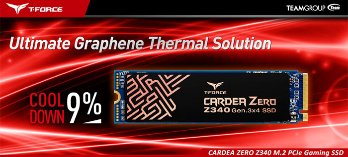 Team Group uvádí M.2 SSD chlazená údajně grafenovo-měděnou fólií