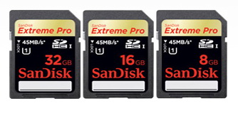 SanDisk Extreme Pro SDHC s podporou UHS-I