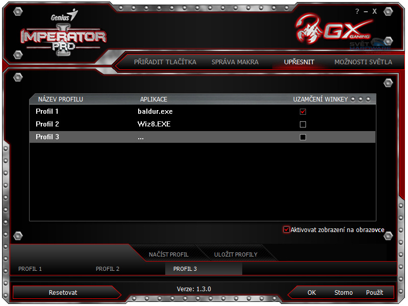 Genius Imperator Pro: podsvícená herní prvotina