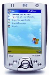 HP iPaq h2210: střední třída každým coulem