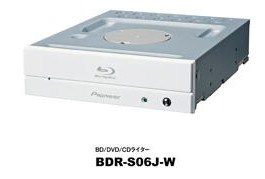 Pioneer připravuje Blu-ray vypalovačku BDR-S06J