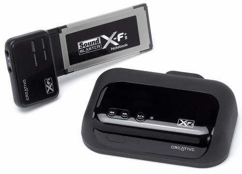 Creative ohlašuje zvukovou kartu X-Fi pro notebooky a bezdrátový přijímač