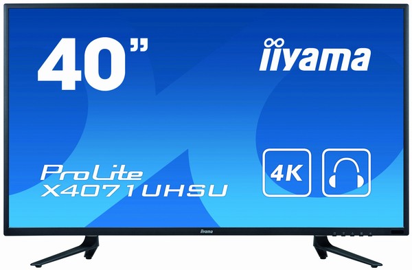iiyama ProLite X4071UHSU: 40" s Ultra HD