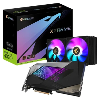 Gigabyte uvádí AORUS GeForce RTX 4070 Ti 12GB Xtreme Waterforce (WB)