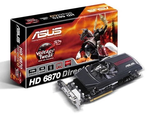Asus uvede na trh nereferenční Radeon HD 6870 DirectCu