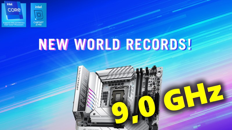 Hranice 9 GHz padla, procesor Intel Core i9-13900KS ji překonal s tekutým héliem