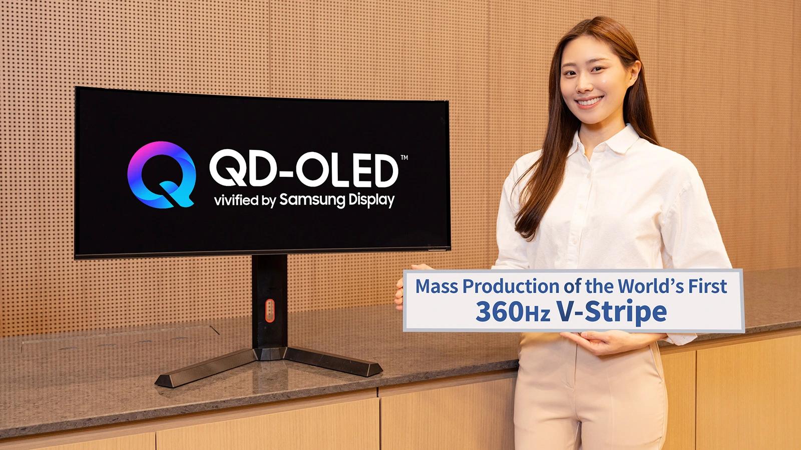 Samsung uvádí V-Stripe pixely v QD-OLED pro čitelnější text