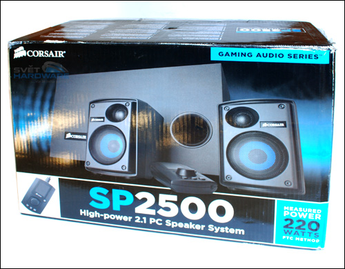 Corsair SP2500: výkonné a moderní repro