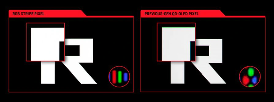 Asus RGB Stripe Pixel OLED