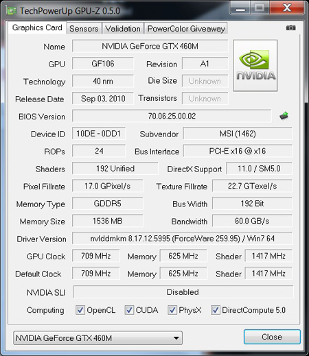MSI GT680R: Sandy Bridge pro hry
