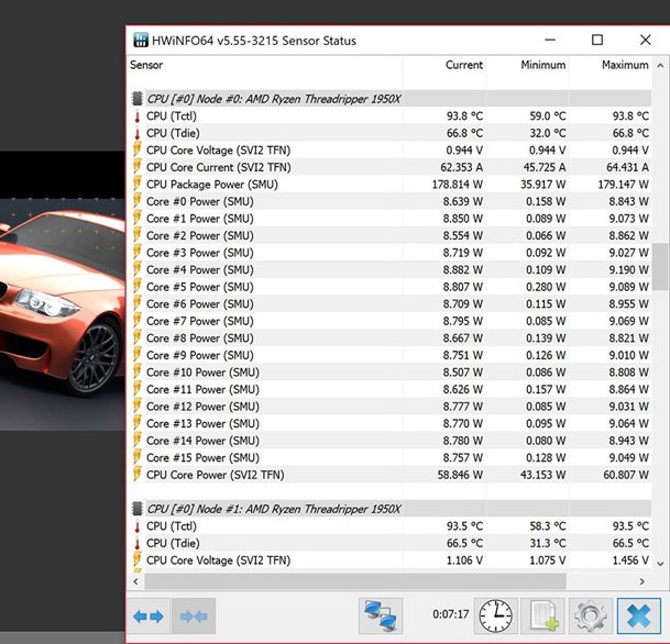 Alienware Area 51: Threadripper v testech