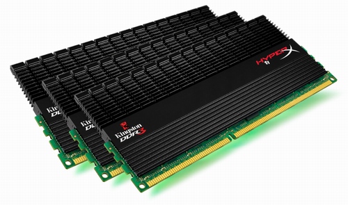 Kingston uvádí paměti HyperX T1 Black pro X58
