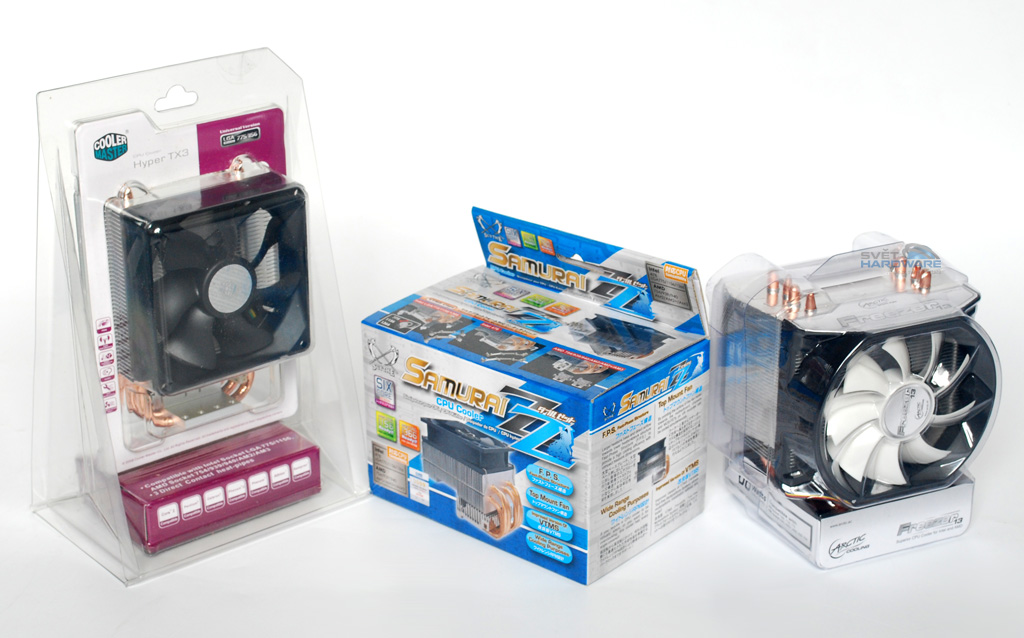 Arctic, CM a Scythe vs. Core i7-870