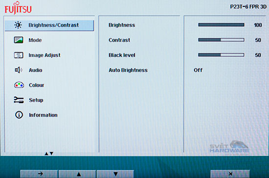 Fujitsu P23T-6: levný e-IPS s 3D zobrazením