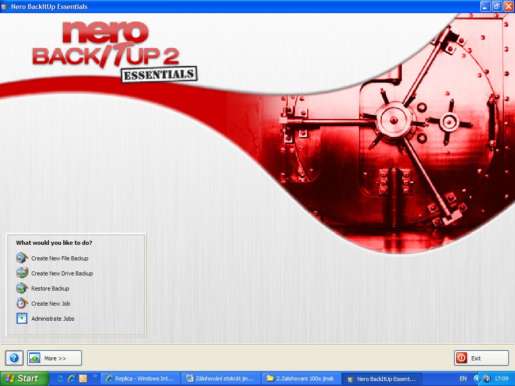 Zálohování stokrát jinak