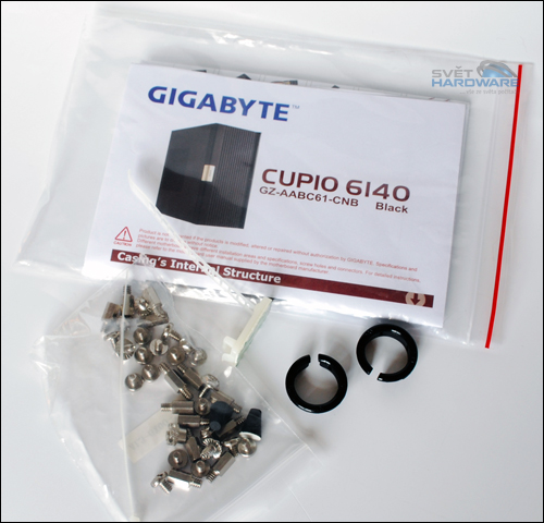 Gigabyte Cupio 6140: zaujme detaily