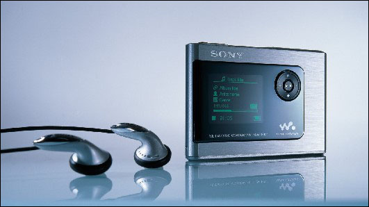Sony uvádí walkman s pevným diskem