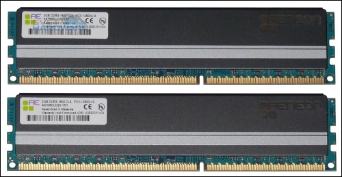 Aeneon Xtune DDR3-1600 (PC3-12900U-9, 2x 2048 MB)