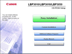 Laser black&white: Canon i-Sensys LBP3010