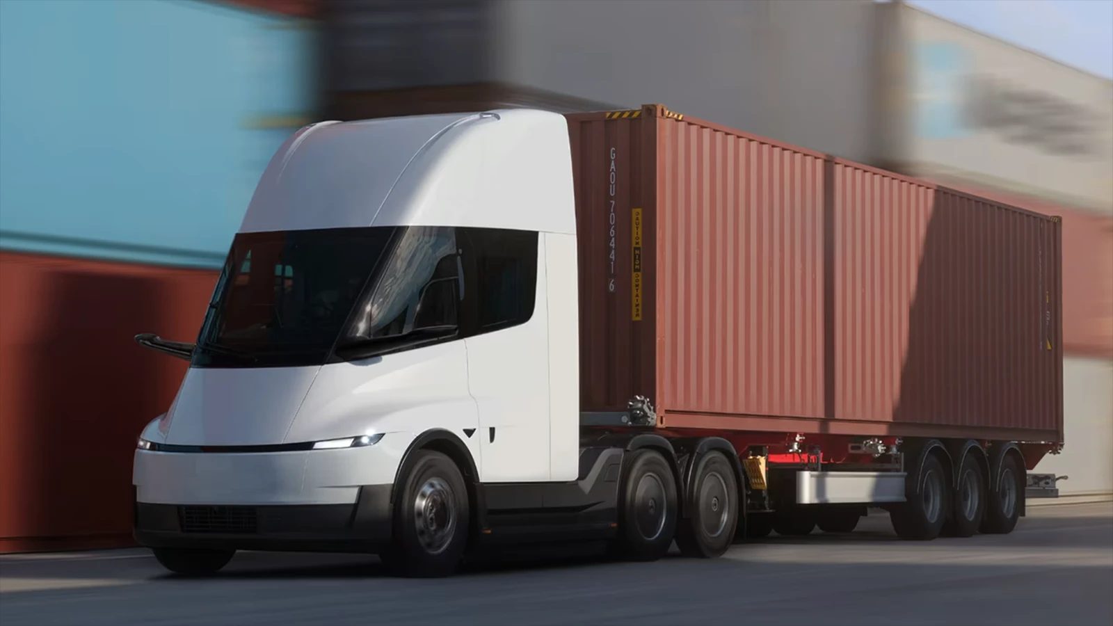 Tesla Semi přichází do Evropy s 550km dojezdem a 21 Megachargery