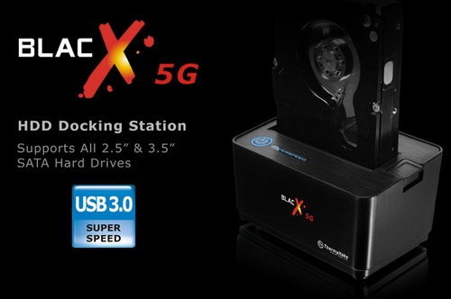Thermaltake si připravil dokovací stanici pro HDD s rozhraním USB 3.0