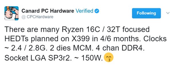 AMD prý teprve chystá útok na HEDT: 16jádrový Ryzen
