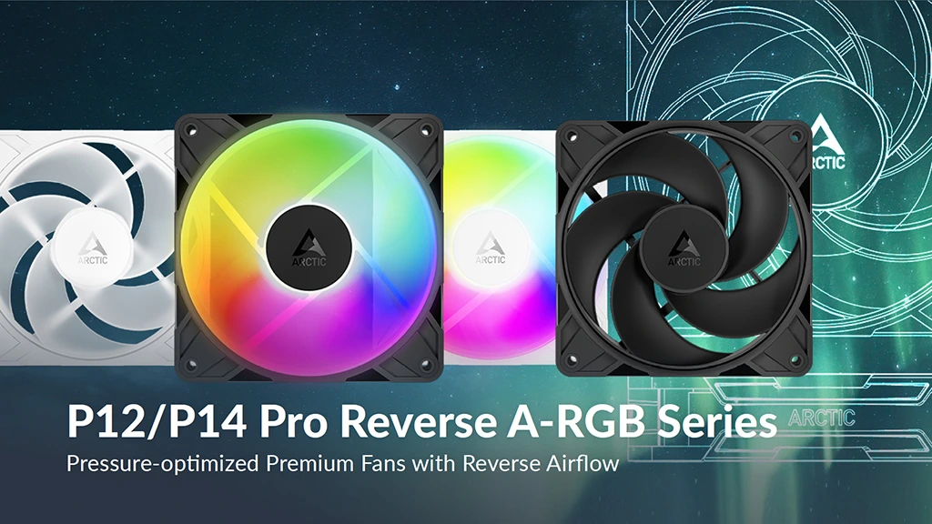 Arctic P12/P14 Pro Reverse A-RGB + Xtender: Když proudění vzduchu dostane nový směr