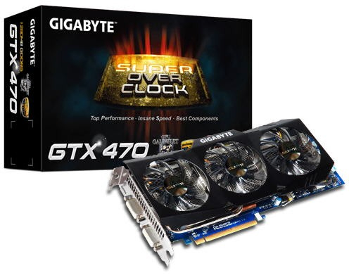 Gigabyte vypouští GeForce GTX 470 SOC