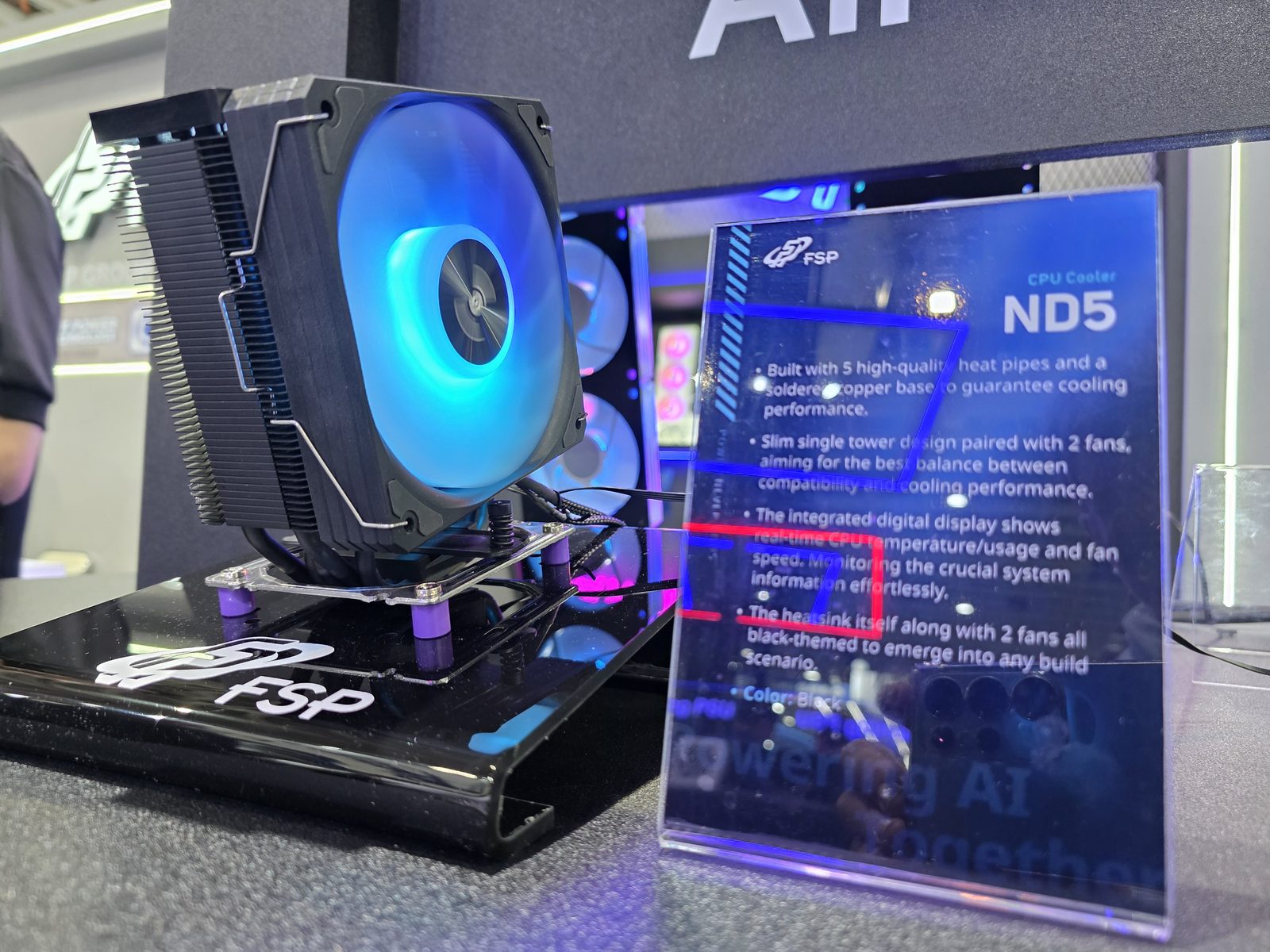 FSP přináší nové chladiče na Computex 2026, a to vzduchové i kapalinové
