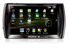 Internetový tablet Archos 5 s pamětí 64 GB představen