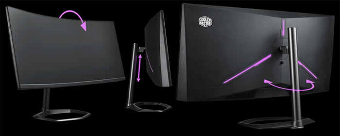 Cooler Master uvádí svůj první monitor: herní GM34-CW