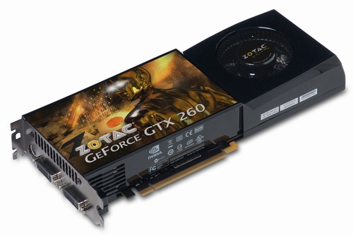 ZOTAC doplňuje svou nabídku o kartu GeForce GTX 260