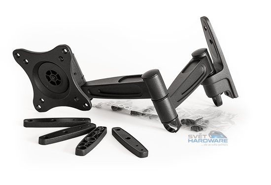 Vylepšujeme LCD: držáky na stěnu i stůl