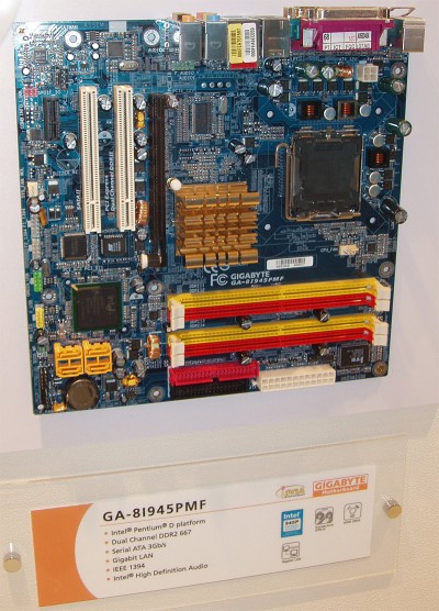 Computex:2005: Gigabyte, část II. "I pár procent je více"