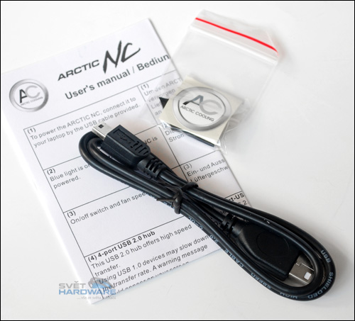 Arctic NC: netradiční chladič notebooků