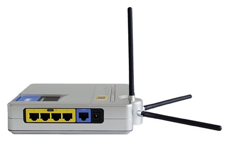 Linksys WRT54GX a WPC54GX: technologie SRX a MIMO v akci