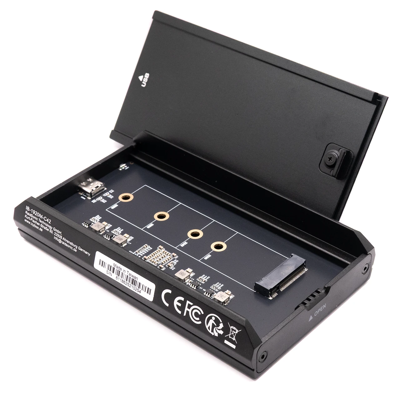 Icy Box Enclosure M.2 40 Gbps