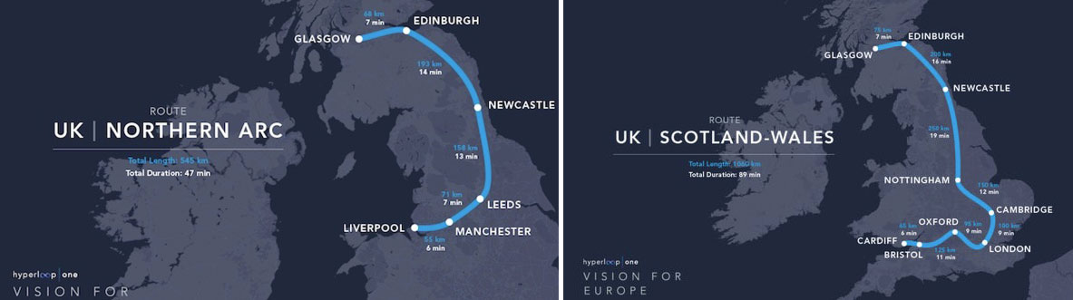 Hyperloop chce propojit Evropu včetně Prahy