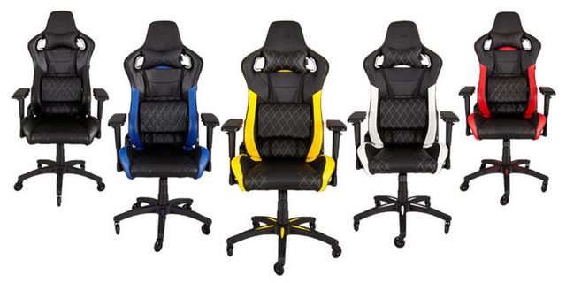 Corsair představil židle T1 RACE pro pohodlné hraní