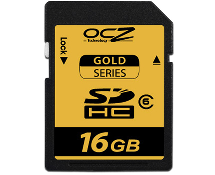 OCZ uvádí SDHC karty série Premium Gold