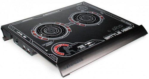 Evercool představil chladič notebooků Battle Hero